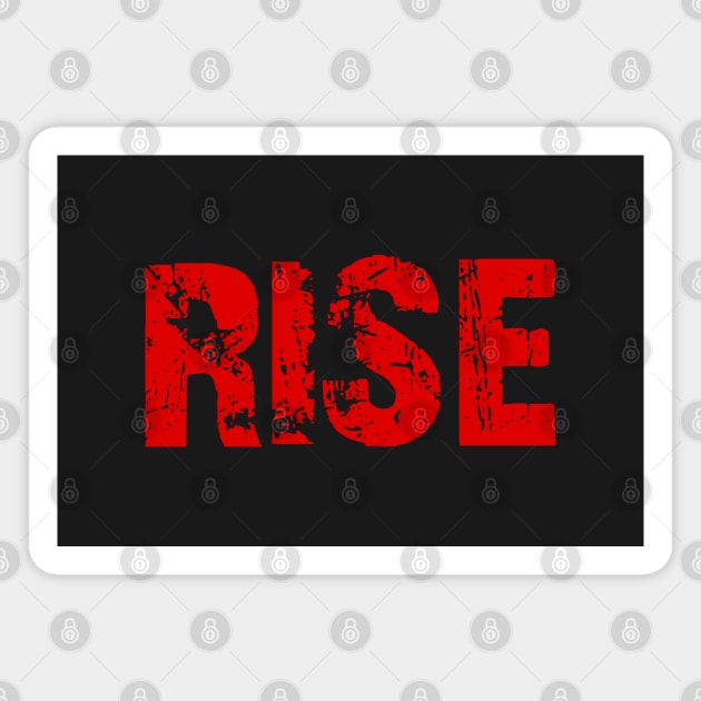 #RISE Magnet by OrangeCup